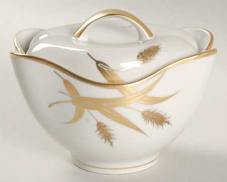 Midas (Cream Background, Japan) Sugar Bowl & Lid