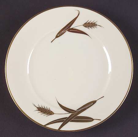 Midas (Cream Background, Japan) Bread & Butter Plate