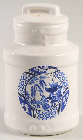 Blue Willow Salt Shaker