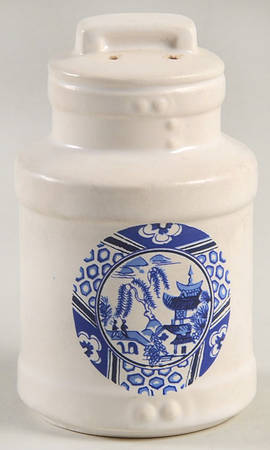Blue Willow Pepper Shaker