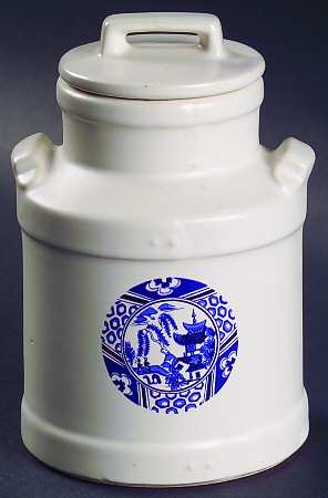 Blue Willow Sugar Bowl & Lid