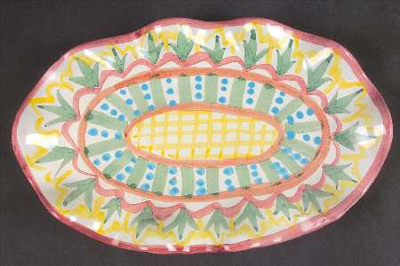 Madison 9" Oval Fluted Dish