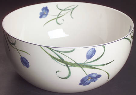 Garden Poetry 9" Round Vegetable Bowl