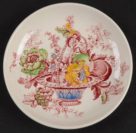 Bountiful Red Multicolor by Myott Staffordshire