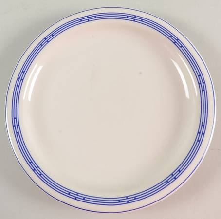Startrek Blue Salad Plate
