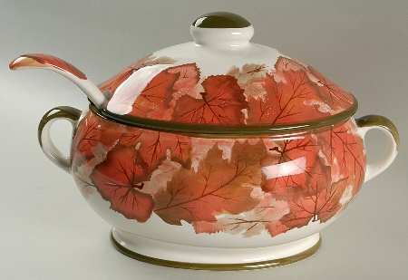 Harvest Tureen & Lid w/Ladle