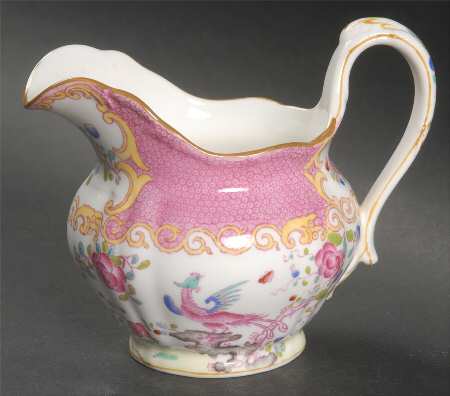 Cockatrice Pink (Smooth, Globe Backstamp) Creamer