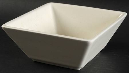 Eastwind Parchment Square Fruit/Dessert (Sauce) Bowl