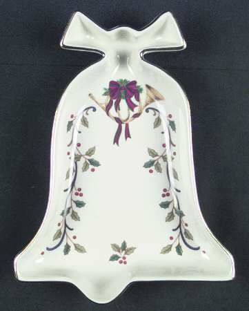 Holiday Elegance Bell Shape Dish by Mikasa