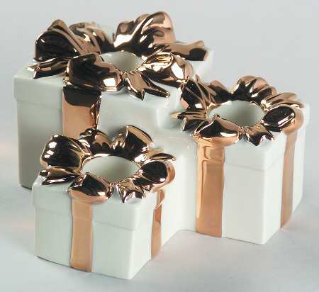 Holiday Elegance Candleholder 3 Light