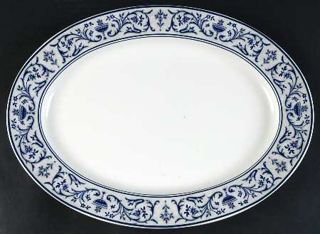 Lyrique 15" Oval Serving Platter