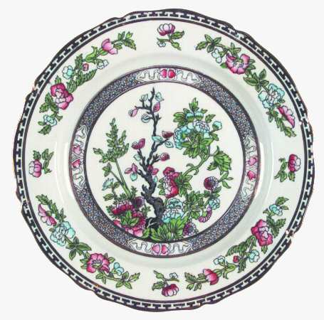 Indian Tree Black (Gold Trim) by W R Midwinter Ltd