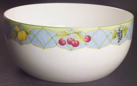 Fruit Rapture 9" Round Vegetable Bowl