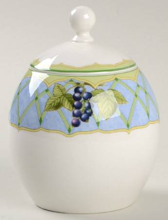 Fruit Rapture Sugar Bowl & Lid