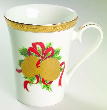 Pine Cones (Gold) Mug