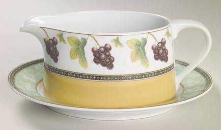 Fruit Odyssey Gravy Boat & Underplate/Relish