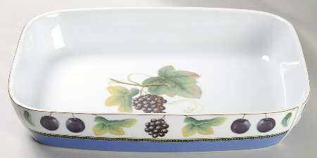 Fruit Odyssey 13"  Rectangular Baker