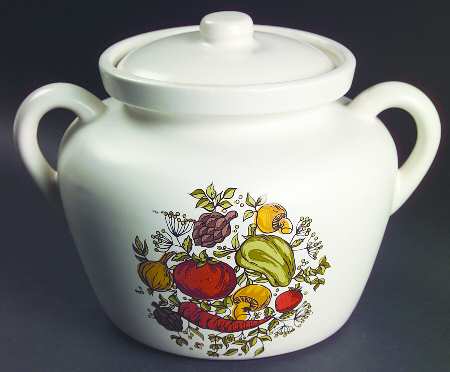 Spice Delight Bean Pot & Lid