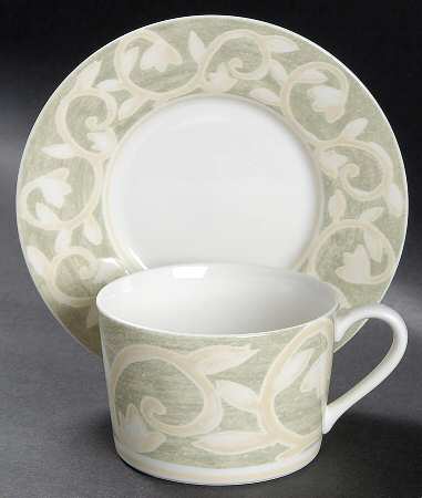 Torino Flat Cup & Saucer Set