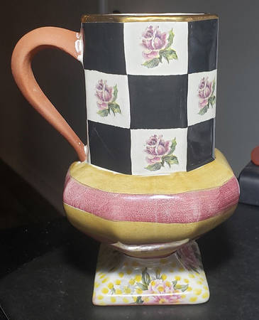 Torquay Frank Mustard Pedestal Mug