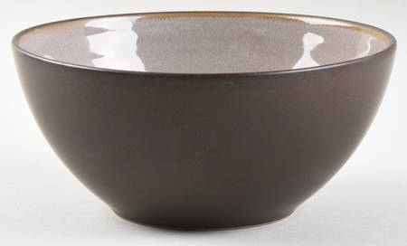 Swiss Coffee Dark Brown Coupe Cereal Bowl