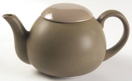 Swiss Coffee Dark Brown Teapot & Lid