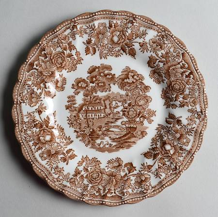 Tonquin Brown Dessert/Pie Plate