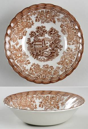 Tonquin Brown Coupe Cereal Bowl