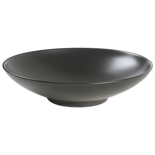 Stone Glaze Black Coupe Cereal Bowl