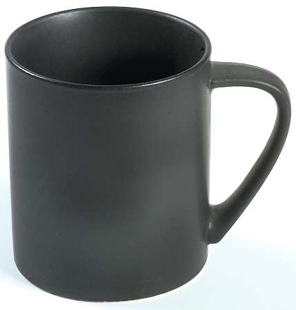 Origami Black Mug