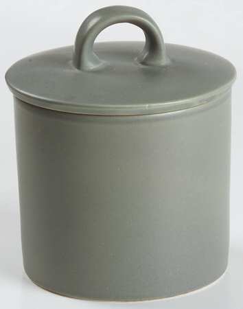 Origami Sage Sugar Bowl & Lid
