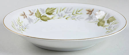 Fresh Leaf Coupe Soup Bowl by Meito