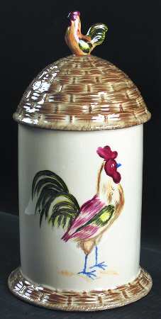Bon Jour Large Canister & Lid