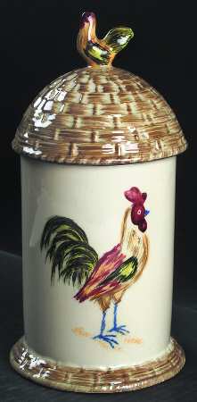 Bon Jour Medium Canister & Lid