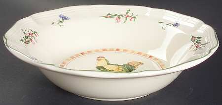 Bon Jour 9" Round Vegetable Bowl