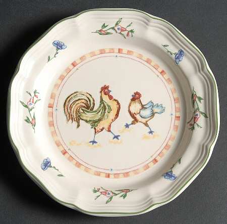 Bon Jour Salad Plate
