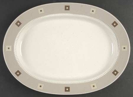 Penthouse 15" Oval Serving Platter