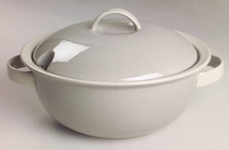 Newport Mist 2 Qt Round Covered Casserole
