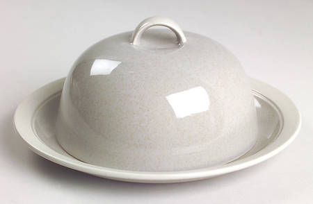 Newport Mist Round Covered Butter