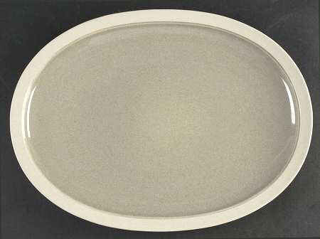 Newport Mist 15" Oval Serving Platter