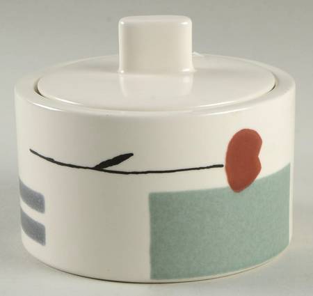 Ballerina Sugar Bowl & Lid