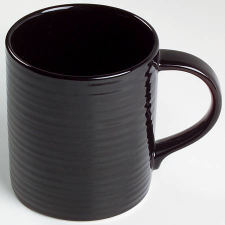 Corduroy Black Mug