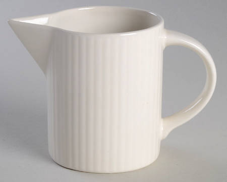 Corduroy White Creamer