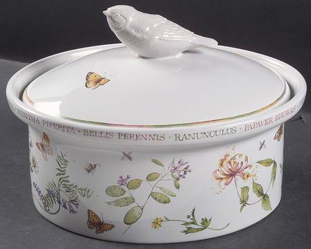 Wildflower Meadow 2 Quart Oval Covered Casserole