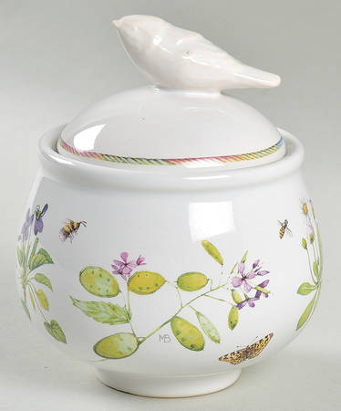 Wildflower Meadow Sugar Bowl & Lid