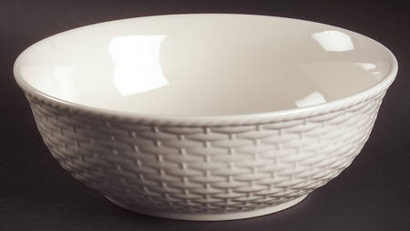 Country Manor White Coupe Soup Bowl
