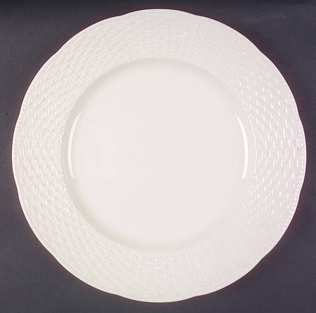 Country Manor White 12" Chop Plate (Round Platter)