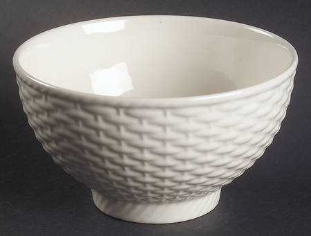 Country Manor White Coupe Cereal Bowl