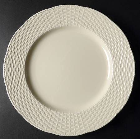 Country Manor Cream 12" Chop Plate (Round Platter)