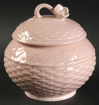 Country Manor Rouge Sugar Bowl & Lid